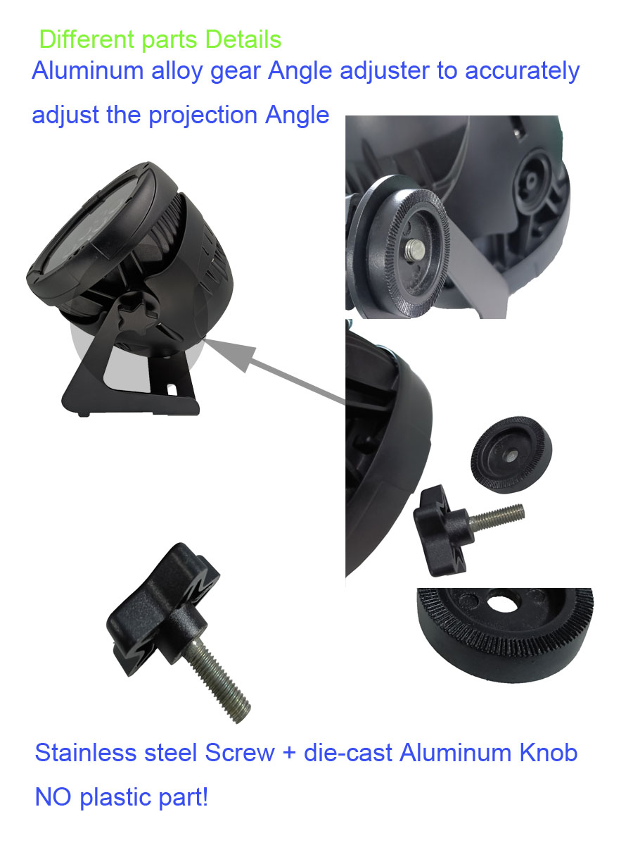 outdoor par light featuring parts